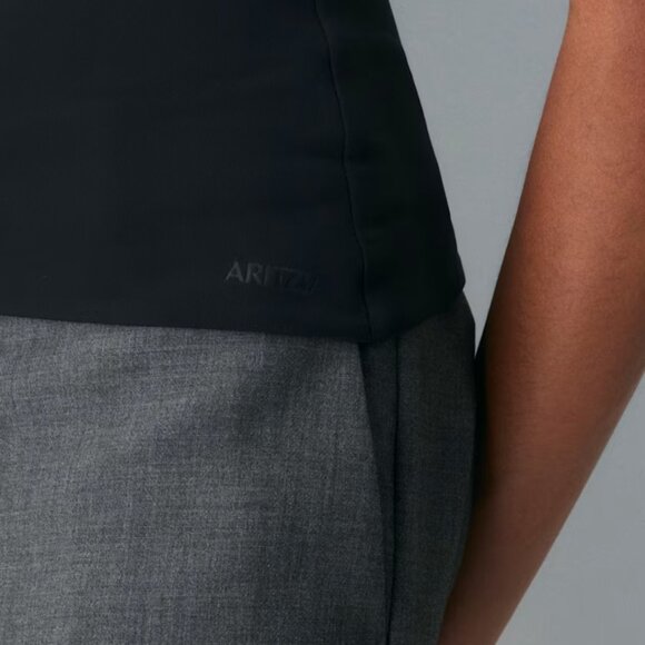 NWT Aritzia CONTOUR Sophomore Black Top L - Picture 6 of 7